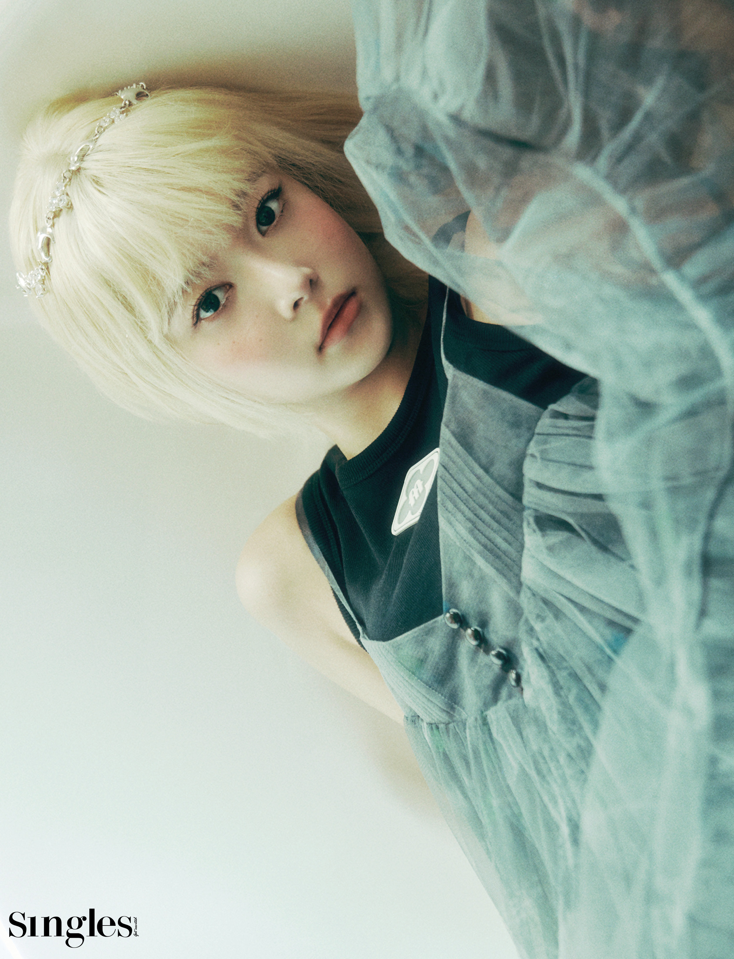 셀럽, 셀럽화보, 르세라핌 싱글즈 화보, 채원 싱글즈 화보, 크레이지, CRAZY